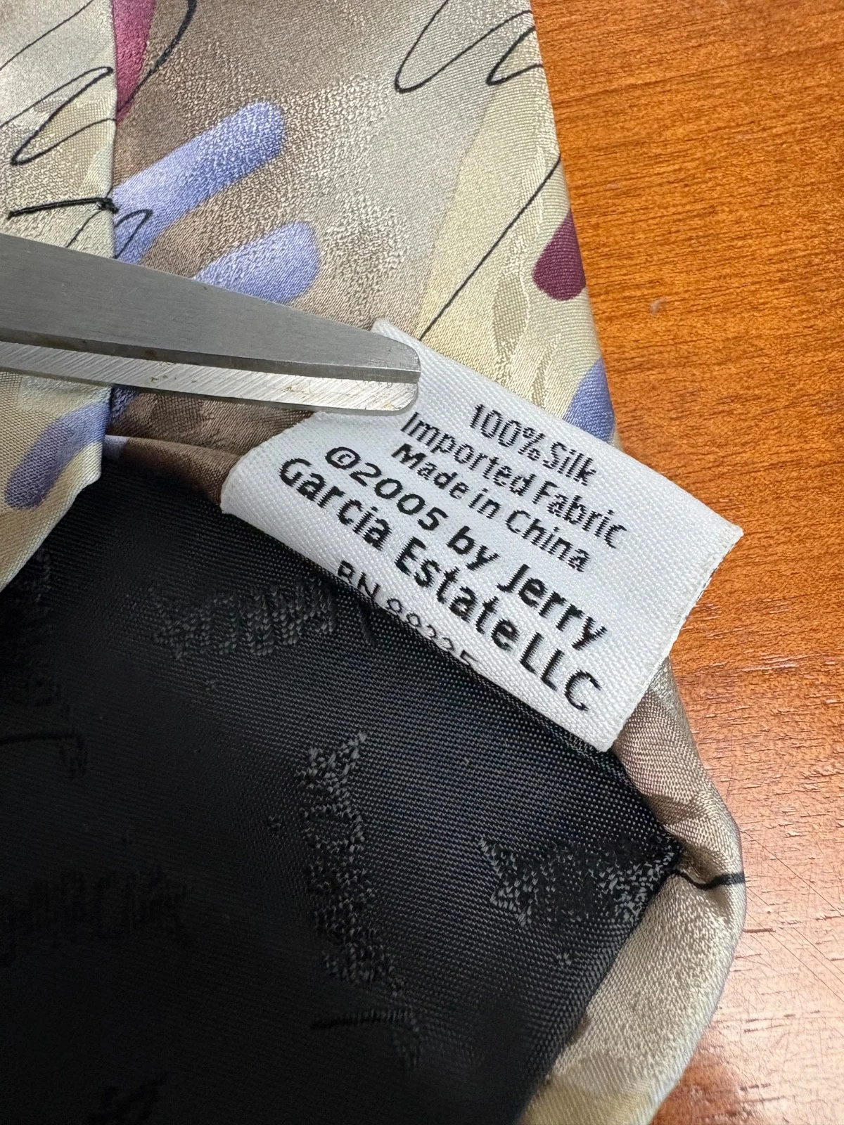 J. Garcia 100% Silk Tie "Arizona" Limited Edition Collection Forty-One Abstract – photo 5