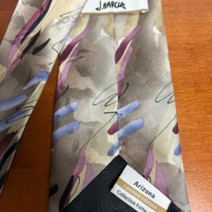 J. Garcia 100% Silk Tie "Arizona" Limited Edition Collection Forty-One Abstract – photo 6