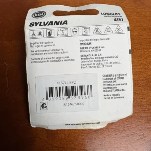 Sylvania 4157 LongLife Automotive Miniature Bulbs - 2 Pack (New in Pack) – photo 4