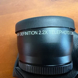 Vivitar 58mm Lens Converter Set - 2.2x Telephoto & 0.43x Wide Angle w/ Macro – photo 4