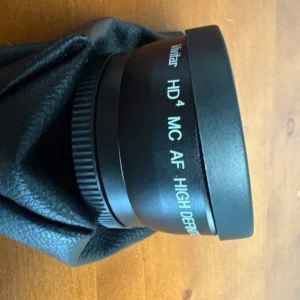 Vivitar 58mm Lens Converter Set - 2.2x Telephoto & 0.43x Wide Angle w/ Macro – photo 9