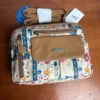 MultiSac Floral Patchwork Crossbody Bag Convertible Shoulder Sling Hip Purse NWT