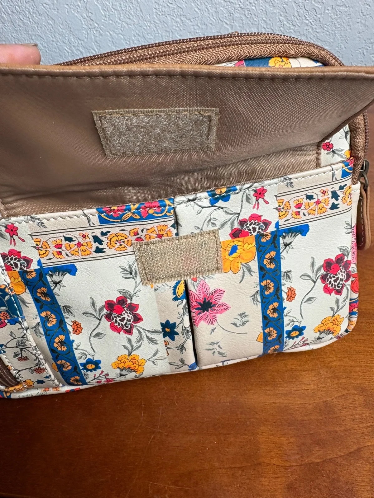 MultiSac Floral Patchwork Crossbody Bag Convertible Shoulder Sling Hip Purse NWT – photo 7