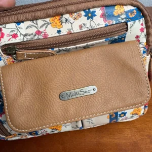 MultiSac Floral Patchwork Crossbody Bag Convertible Shoulder Sling Hip Purse NWT – photo 8