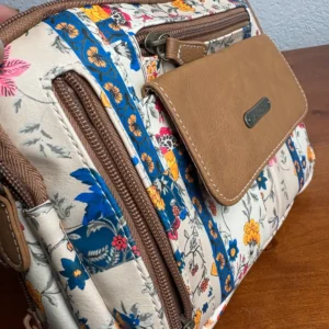 MultiSac Floral Patchwork Crossbody Bag Convertible Shoulder Sling Hip Purse NWT – photo 9