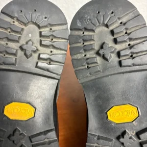 All American Boot Mfg Black Leather Firefighter Duty Boots Vibram Sole 11 EE USA – photo 10