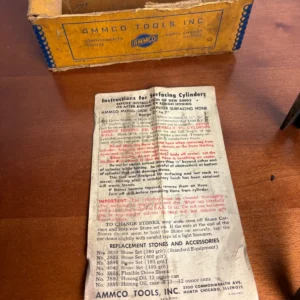 Vintage AMMCO 3800 Engine Surfacing Tool Cylinder Hone 2”-7” w/ Box USA – photo 3