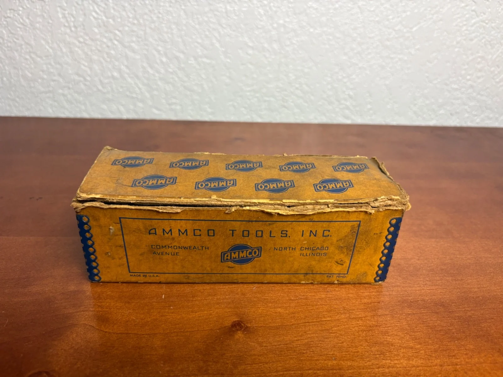 Vintage AMMCO 3800 Engine Surfacing Tool Cylinder Hone 2”-7” w/ Box USA – photo 4