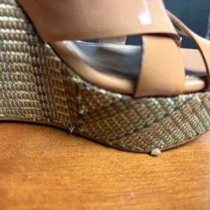 Vince Camuto VC-HATTIE Bellini Patent Strappy Platform Wedge Sandals Size 4.5M – photo 5