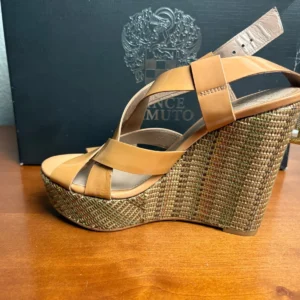 Vince Camuto VC-HATTIE Bellini Patent Strappy Platform Wedge Sandals Size 4.5M – photo 9