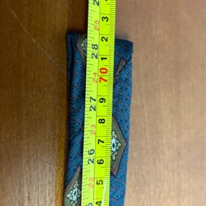 Joseph Abboud 100% Silk Tie Blue Green Medallion Geometric – photo 8