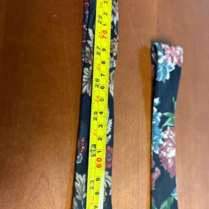 Lot of 2 Vintage Disney Mickey Mouse Silk Neckties Floral Paisley Black – photo 7