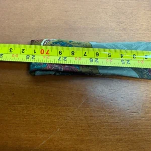 Lot of 2 Gian Marco Venturi Silk Ties Vintage Floral Geometric Made in Italy – photo 7
