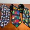 American Traditions Christmas Silk Ties - Parachuting Santa, Gifts, Stockings