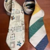 Hubert Milano 100% Silk Tie Lot of 2 Made in Italy