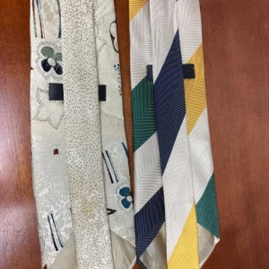 Hubert Milano 100% Silk Tie Lot of 2 Made in Italy – photo 10