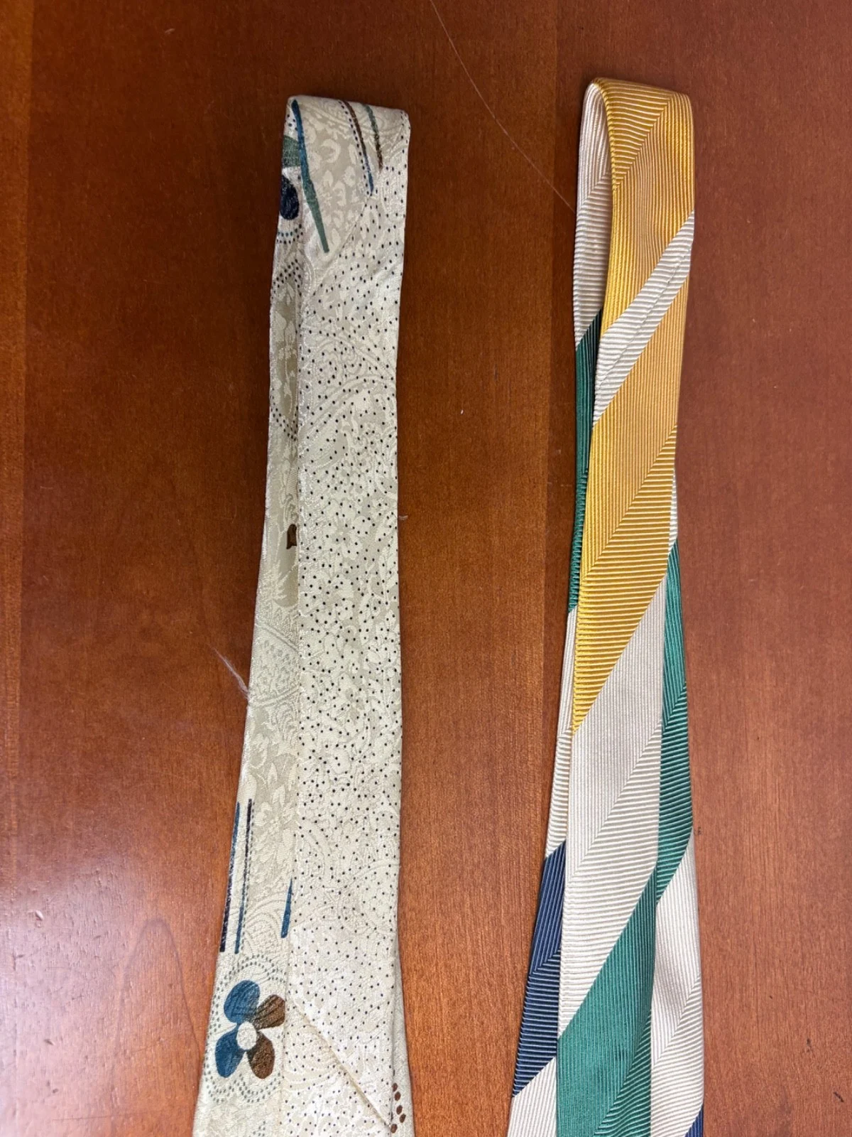 Hubert Milano 100% Silk Tie Lot of 2 Made in Italy – photo 13