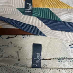 Hubert Milano 100% Silk Tie Lot of 2 Made in Italy – photo 15
