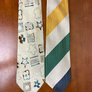 Hubert Milano 100% Silk Tie Lot of 2 Made in Italy – photo 4