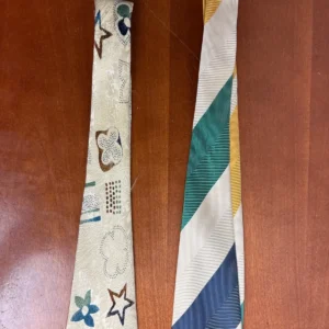 Hubert Milano 100% Silk Tie Lot of 2 Made in Italy – photo 6