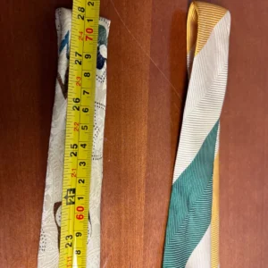 Hubert Milano 100% Silk Tie Lot of 2 Made in Italy – photo 8