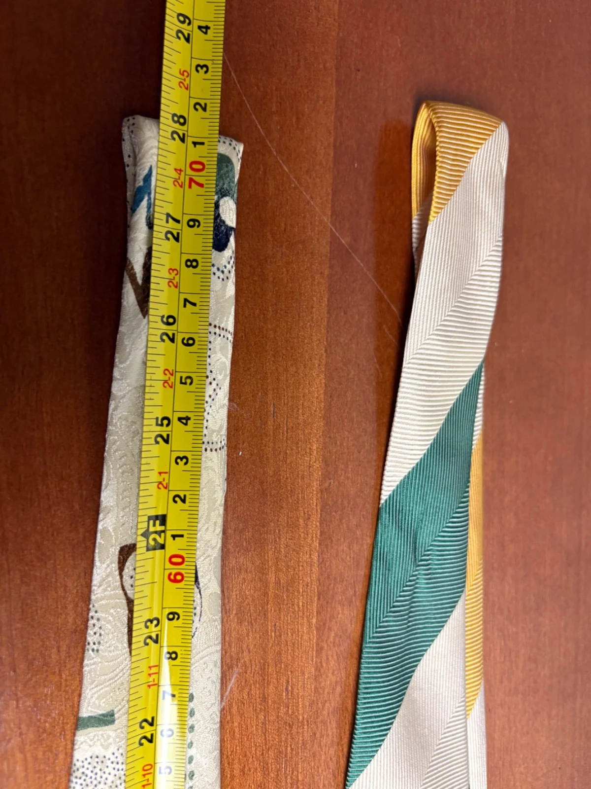 Hubert Milano 100% Silk Tie Lot of 2 Made in Italy – photo 8
