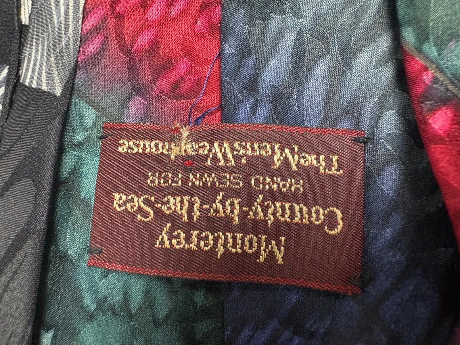 Vintage Monterey County-by-the-Sea Silk Tie Set – photo 14