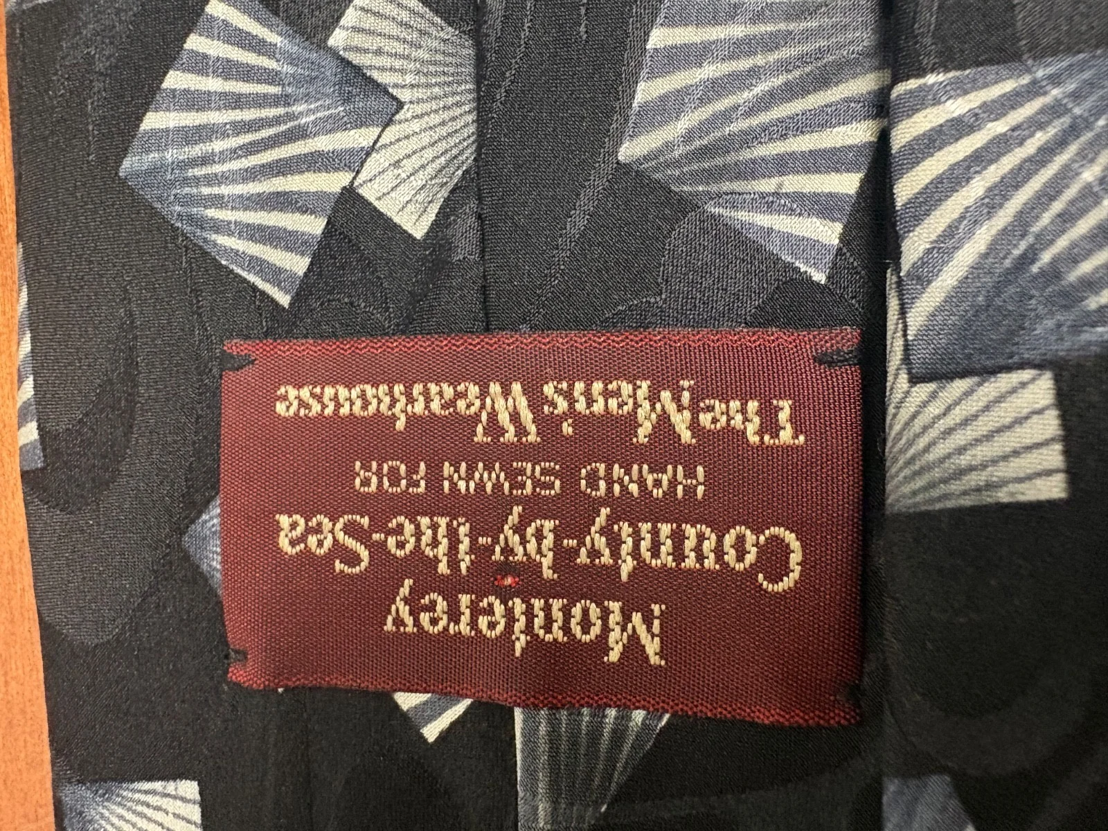 Vintage Monterey County-by-the-Sea Silk Tie Set – photo 15