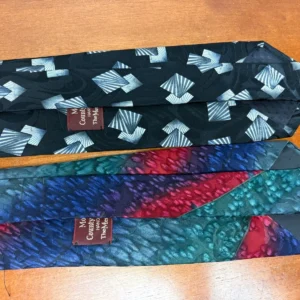 Vintage Monterey County-by-the-Sea Silk Tie Set – photo 9