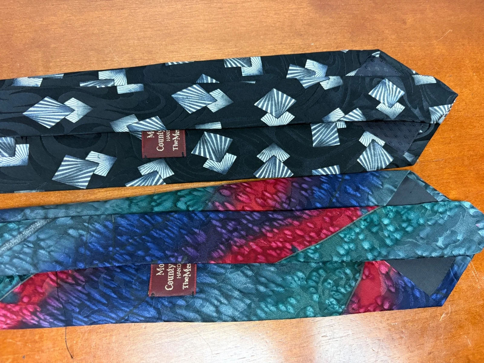 Vintage Monterey County-by-the-Sea Silk Tie Set – photo 9