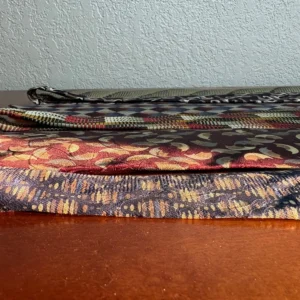 Jhane Barnes Silk Necktie Lot 6 Vintage Geometric Abstract Patterns Designer Tie – photo 11