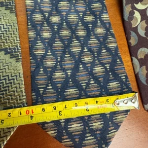 Jhane Barnes Silk Necktie Lot 6 Vintage Geometric Abstract Patterns Designer Tie – photo 6