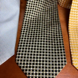 Lot of 4 Joseph & Feiss International 100% Silk Ties Geometric Abstract Patterns – photo 3