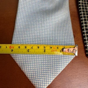 Lot of 4 Joseph & Feiss International 100% Silk Ties Geometric Abstract Patterns – photo 6