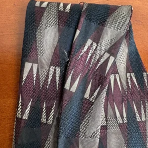 Robert Talbott Best of Class Silk Tie Italy Geometric Abstract Burgundy Gray – photo 10