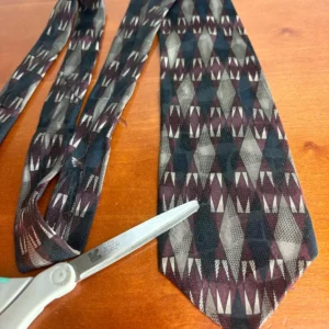 Robert Talbott Best of Class Silk Tie Italy Geometric Abstract Burgundy Gray – photo 13
