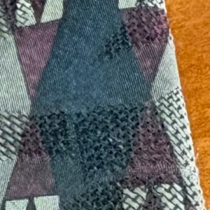 Robert Talbott Best of Class Silk Tie Italy Geometric Abstract Burgundy Gray – photo 23