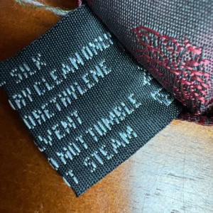 Gianni Versace Silk Tie Burgundy Red Geometric Pattern Made in Italy – photo 11