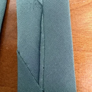 M.R. Murphy Hand Painted Silk Tie Vintage Sage Green Black Abstract Geometric – photo 10