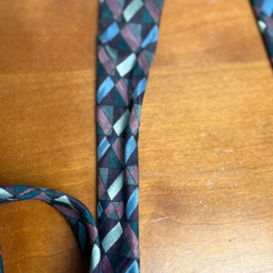 Giorgio Armani Cravatte Tie 100% Silk Geometric Abstract Made in Italy Purple – photo 6