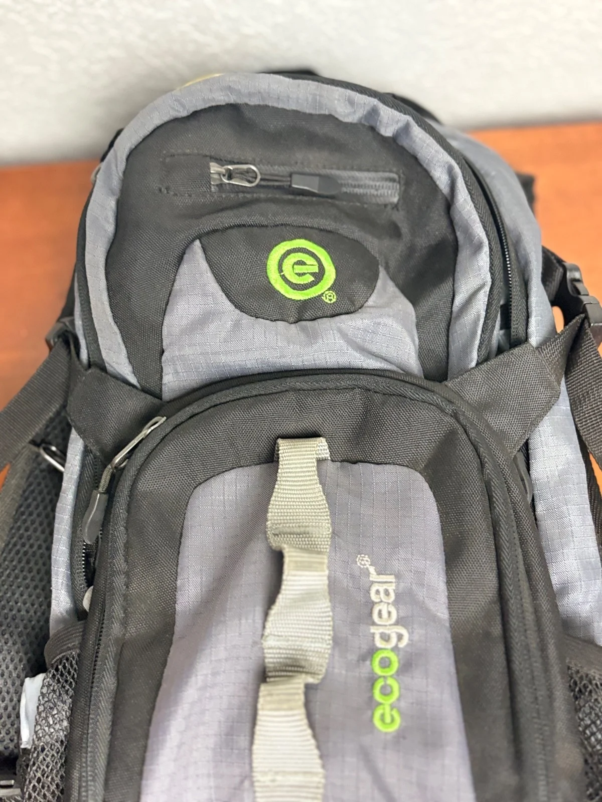Ecogear Glacier Black Grey Recycled Polyester Hydration Hiking Backpack OS – photo 2