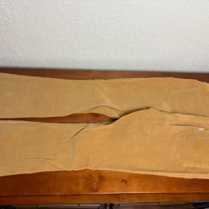 Levi's 725 High Rise Bootcut Corduroy Pants Women's Size 31 Tan Beige Stretch – photo 2