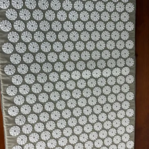 ProsourceFit Acupressure Mat and Pillow Set - Gray/White Muscle Pain Relief – photo 3