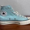 Converse Chuck 70 Hi Top Summit Sage Blue Canvas Men’s 9 Women’s 11 A00621C