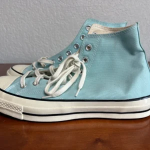 Converse Chuck 70 Hi Top Summit Sage Blue Canvas Men’s 9 Women’s 11 A00621C – photo 6