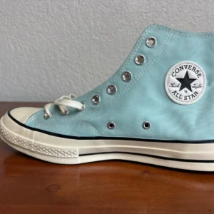 Converse Chuck 70 Hi Top Summit Sage Blue Canvas Men’s 9 Women’s 11 A00621C – photo 7
