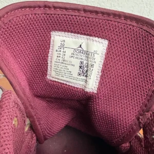 Nike Air Jordan 1 Mid Bordeaux Cement Grey DQ8426-615 Men's Size 10 Used – photo 13