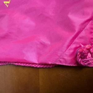 Hot Pink Aloha Luau Drawstring Backpack Cinch Sack Tropical Hibiscus Party Bag – photo 2