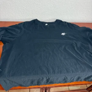Nike Long Sleeve Shirt Mens 3XL Black Essential Embroidered Futura Logo Cotton – photo 2