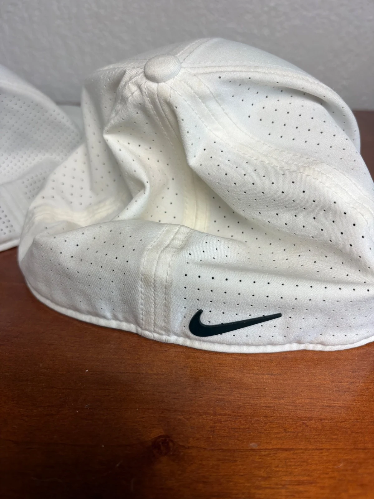 2 Nike Tiger Woods TW Golf Hats White Dri-Fit ADV Legacy91 & Classic99 – photo 4